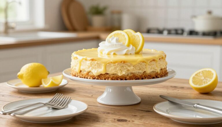 Lemon Cream Cheese Dump Cake Recipe