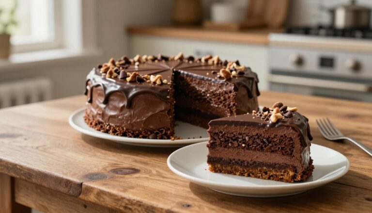No Bake Chocolate Cake