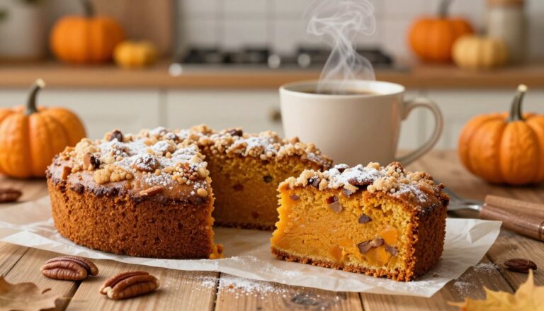 Pumpkin Coffee Cake Recipe