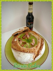 Velouté petits pois à la menthe