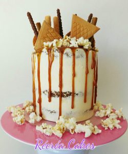 Layer Cake aux pommes et caramel